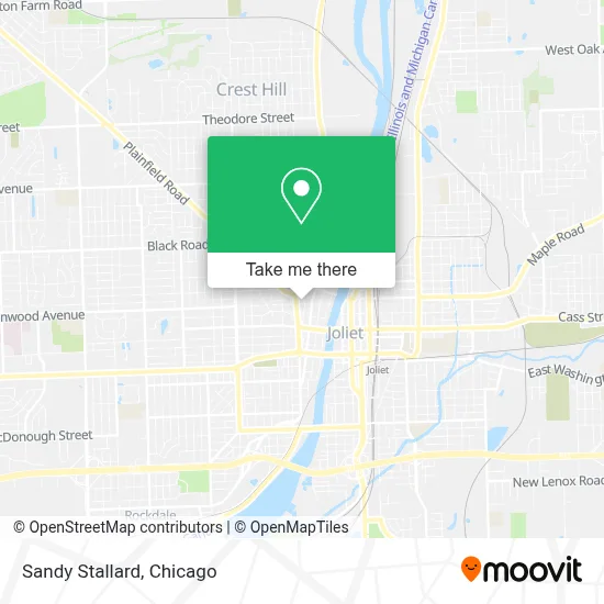 Sandy Stallard map