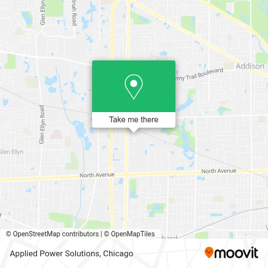 Applied Power Solutions map