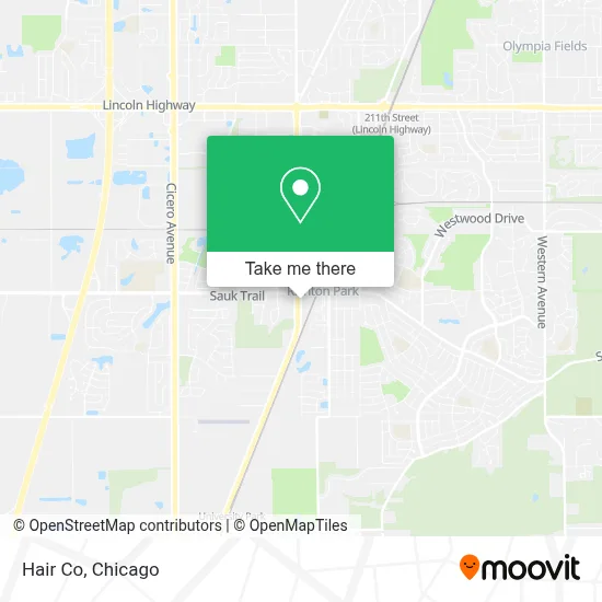 Hair Co map