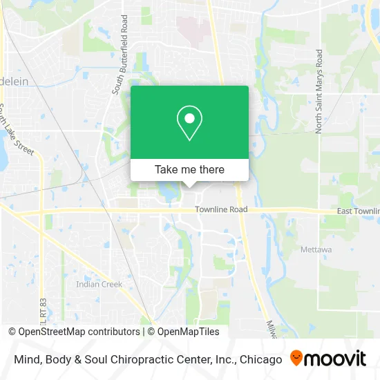 Mind, Body & Soul Chiropractic Center, Inc. map