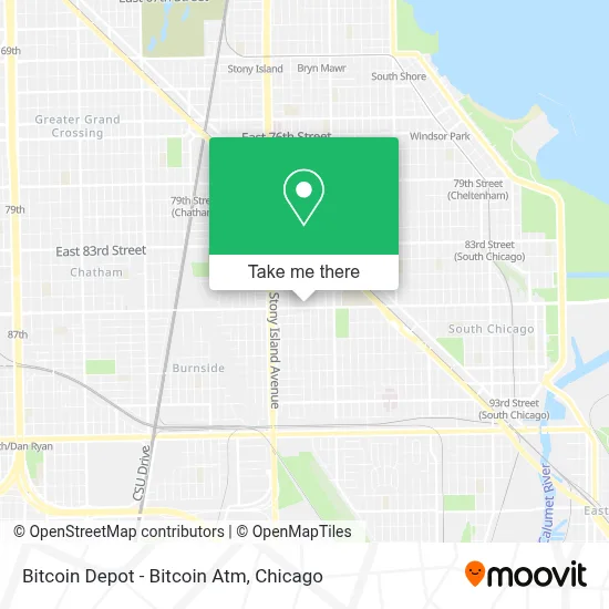 Bitcoin Depot - Bitcoin Atm map