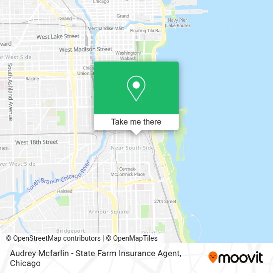 Audrey Mcfarlin - State Farm Insurance Agent map