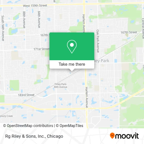 Rg Riley & Sons, Inc. map