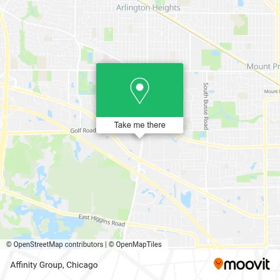 Affinity Group map