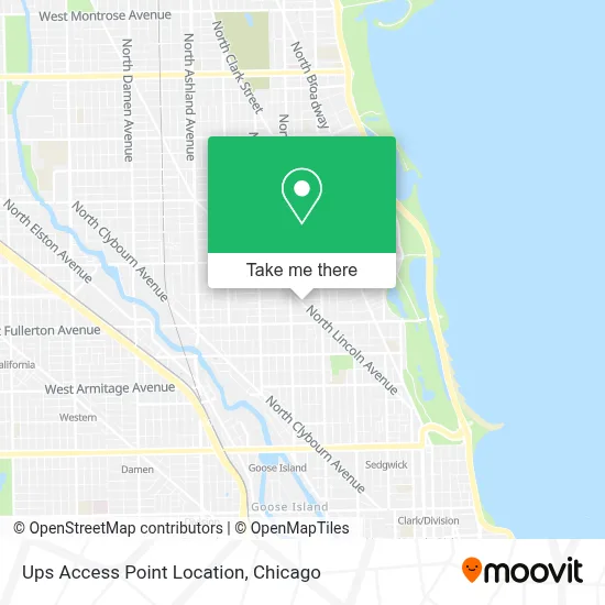 Ups Access Point Location map