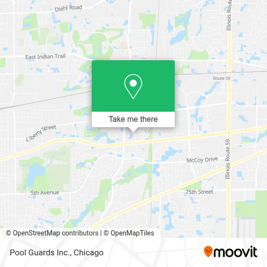 Pool Guards Inc. map