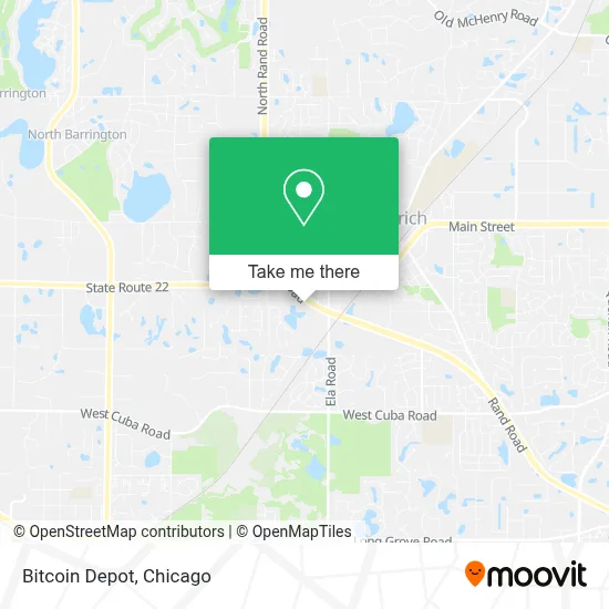 Bitcoin Depot map