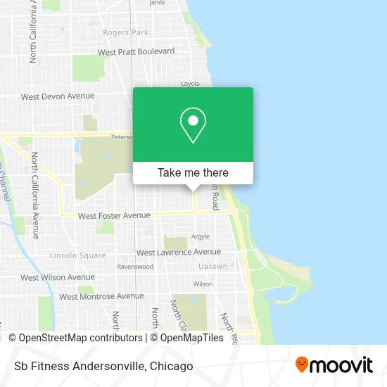 Sb Fitness Andersonville map