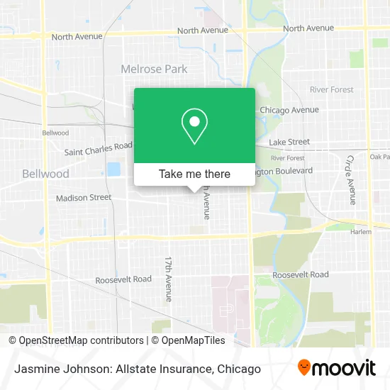 Jasmine Johnson: Allstate Insurance map