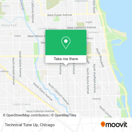 Technical Tune Up map