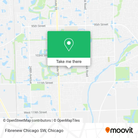 Fibrenew Chicago SW map