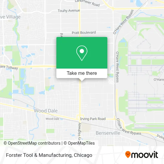 Forster Tool & Manufacturing map
