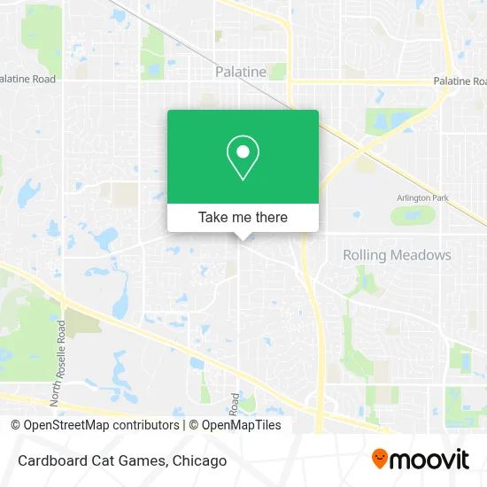 Cardboard Cat Games map