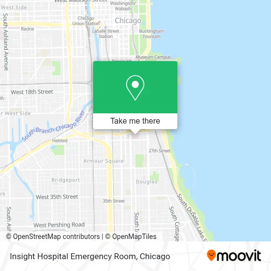 Insight Hospital Emergency Room map