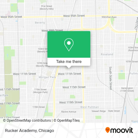 Rucker Academy map