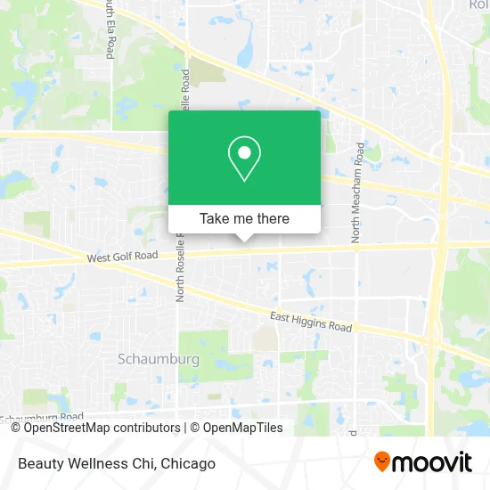 Beauty Wellness Chi map