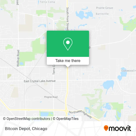Bitcoin Depot map