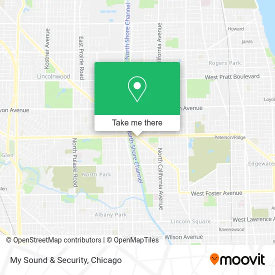 My Sound & Security map