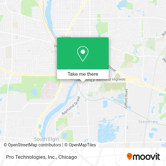 Pro Technologies, Inc. map
