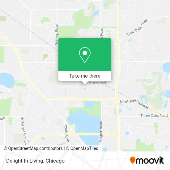 Delight In Living map