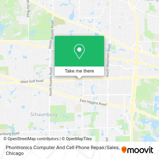 Phontronics Computer And Cell Phone Repair / Sales map