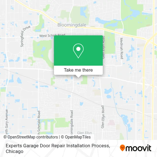 Experts Garage Door Repair Installation Process map