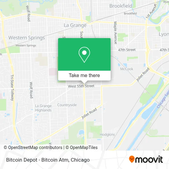 Bitcoin Depot - Bitcoin Atm map