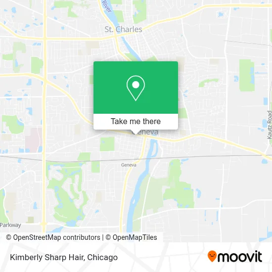 Kimberly Sharp Hair map