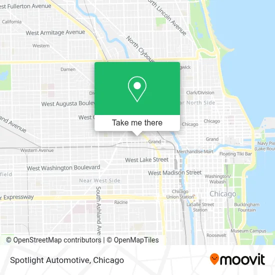 Spotlight Automotive map