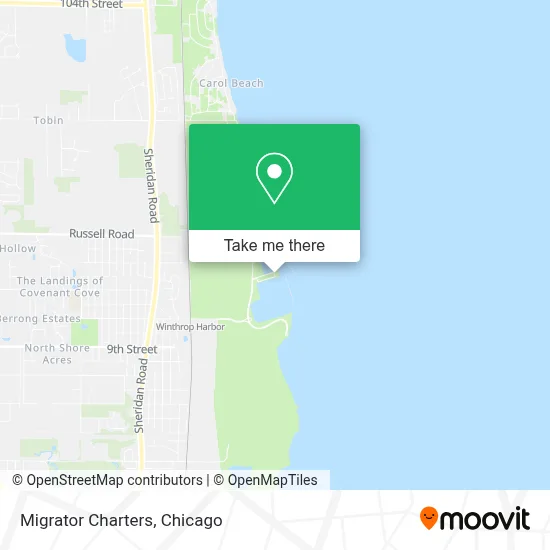Migrator Charters map