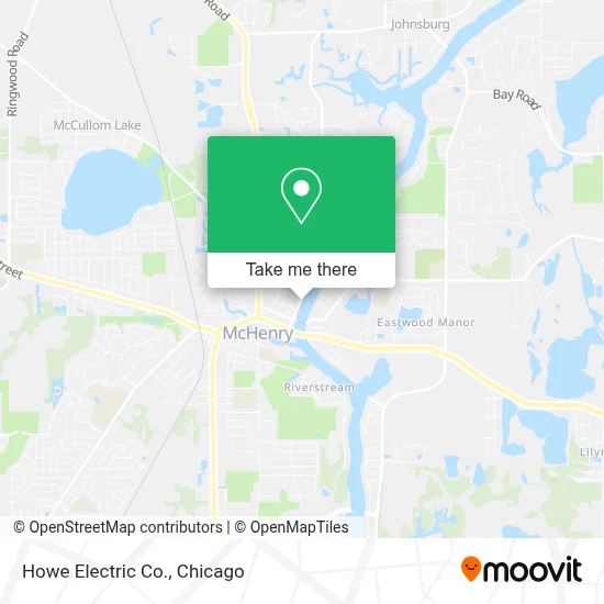 Howe Electric Co. map