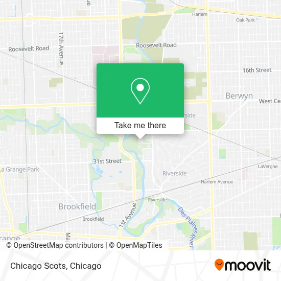 Chicago Scots map