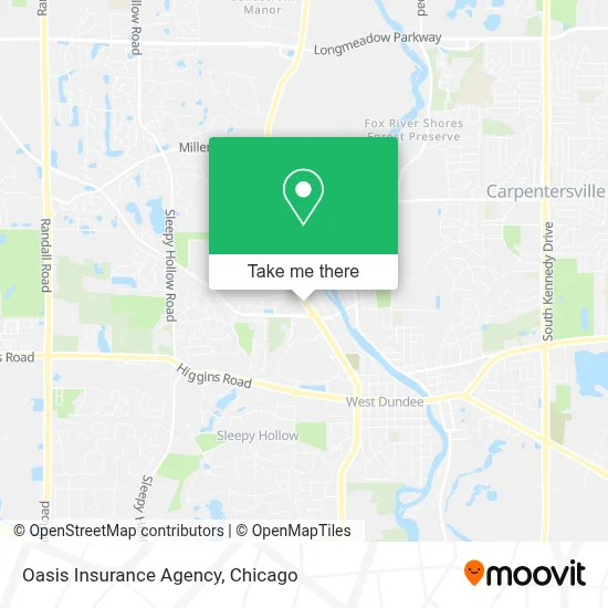 Oasis Insurance Agency map