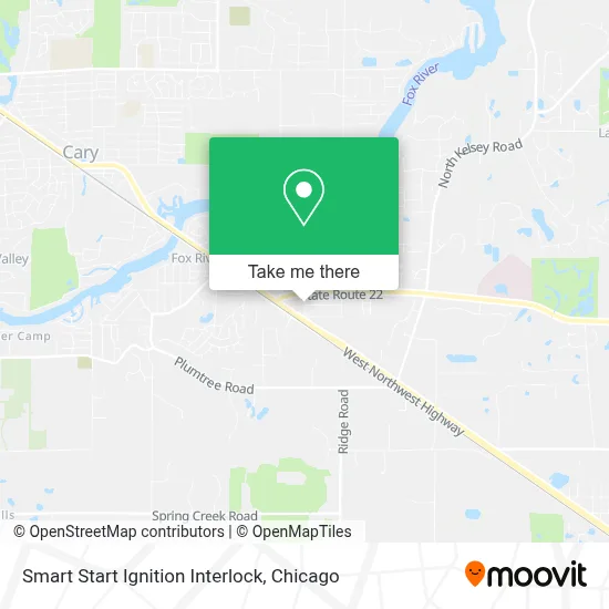 Smart Start Ignition Interlock map