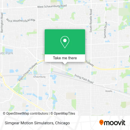 Simgear Motion Simulators map