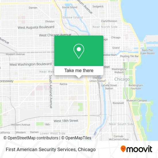 First American Security Services map