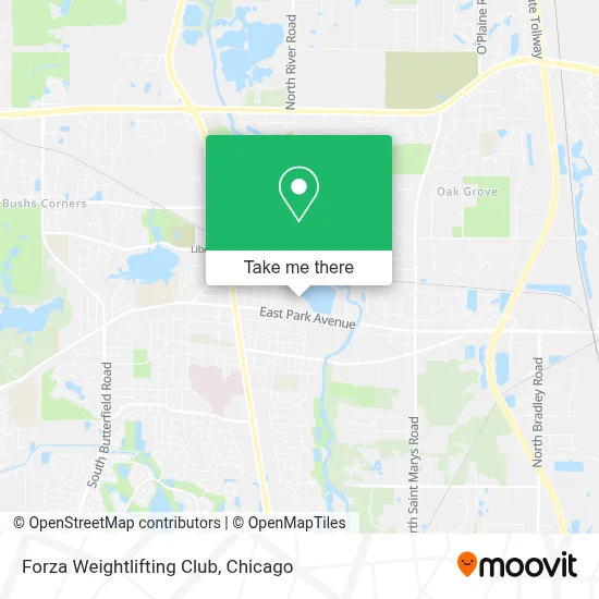 Forza Weightlifting Club map