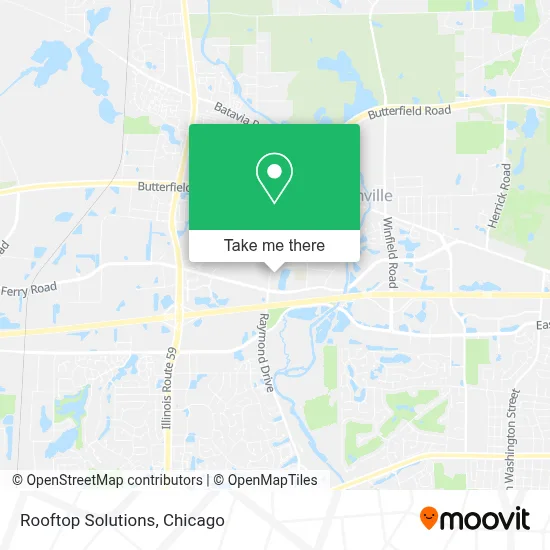 Rooftop Solutions map