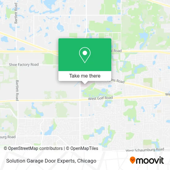 Solution Garage Door Experts map