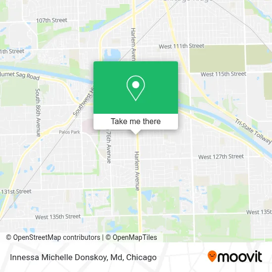Innessa Michelle Donskoy, Md map