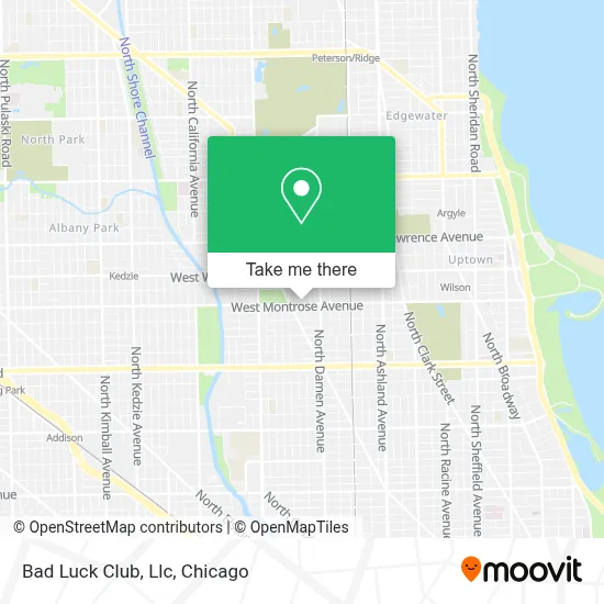 Bad Luck Club, Llc map