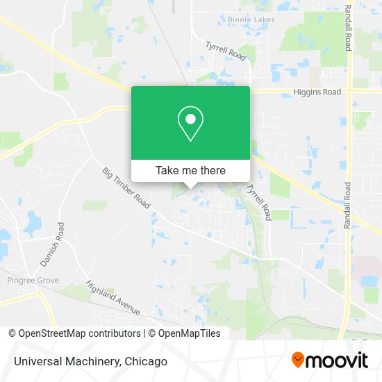 Universal Machinery map