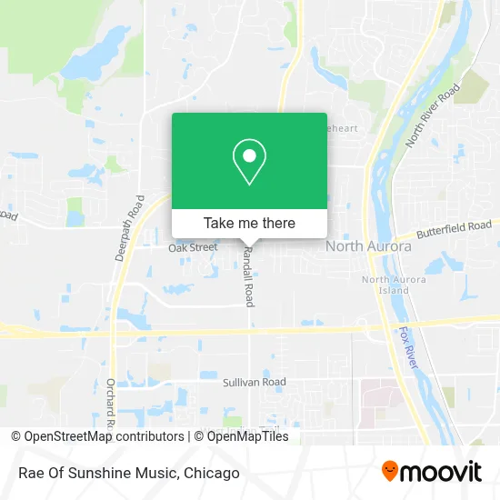 Rae Of Sunshine Music map