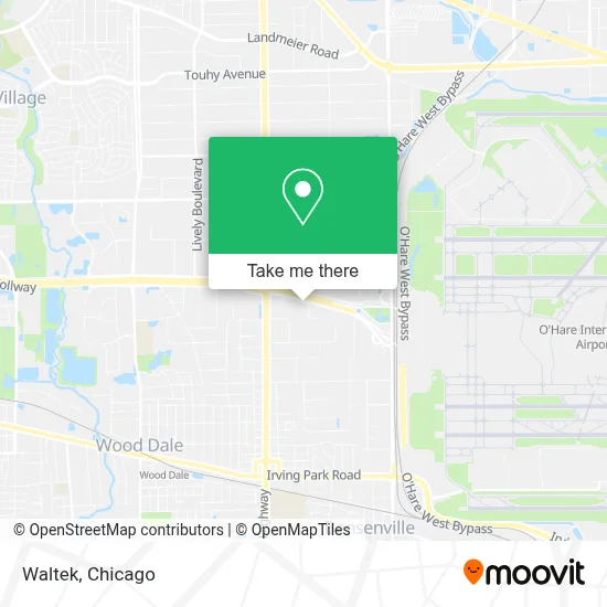 Waltek map