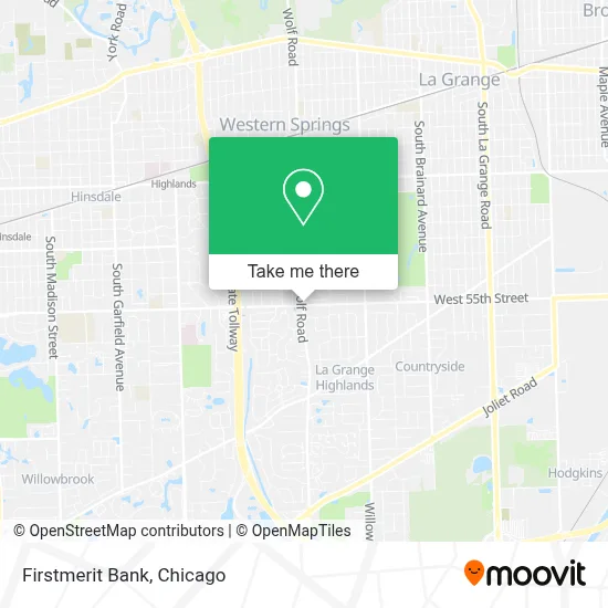 Firstmerit Bank map