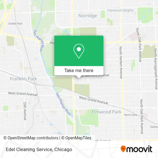 Edel Cleaning Service map