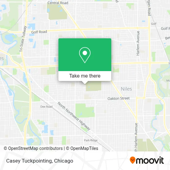 Casey Tuckpointing map