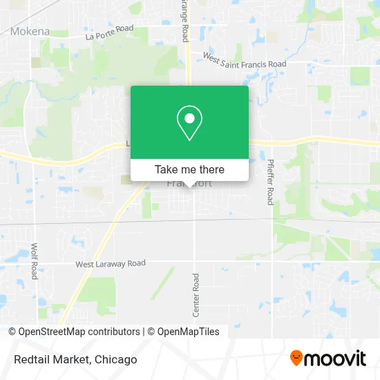 Redtail Market map