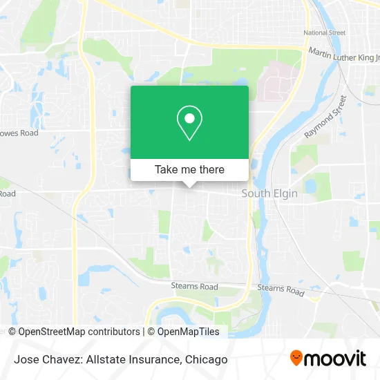 Jose Chavez: Allstate Insurance map