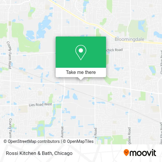 Rossi Kitchen & Bath map